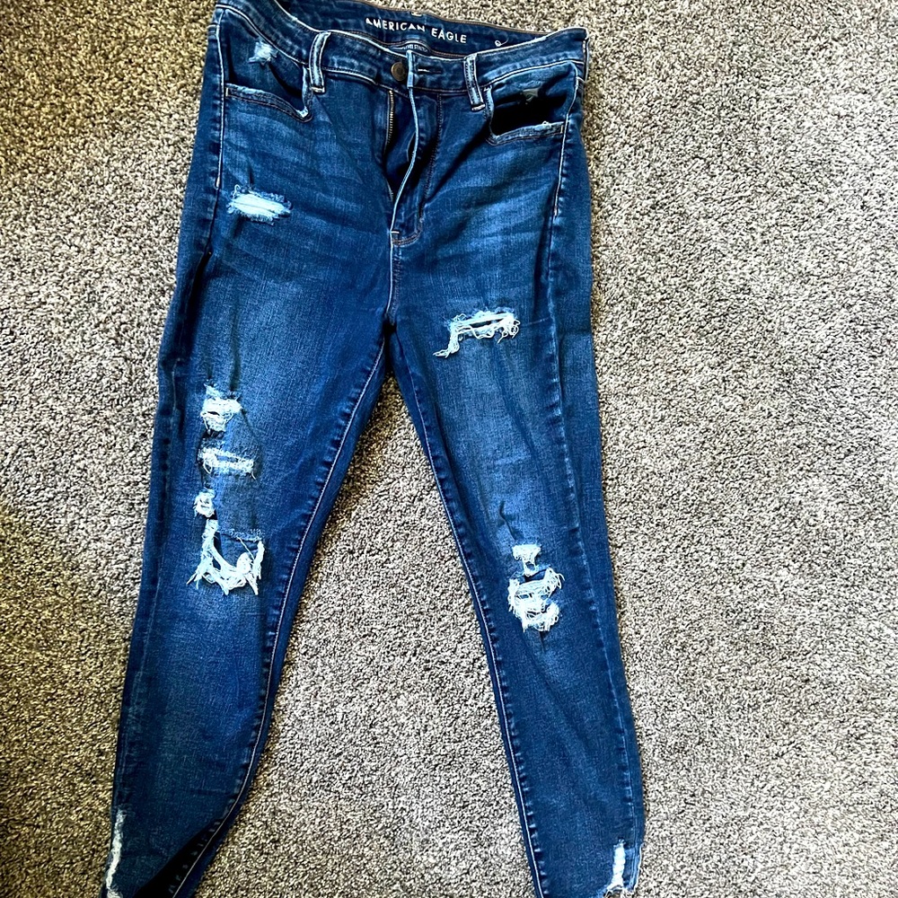 American Eagle skinny cropped pant